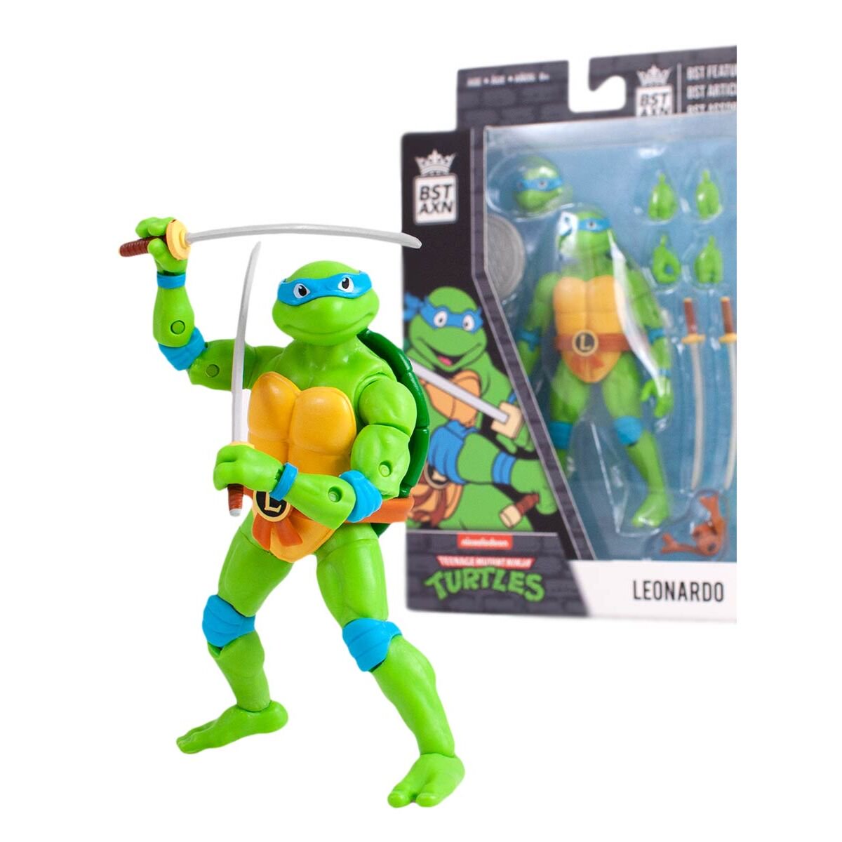 Фигурка BST AXN TMNT Leonardo LS35530 13см  купить,NaN