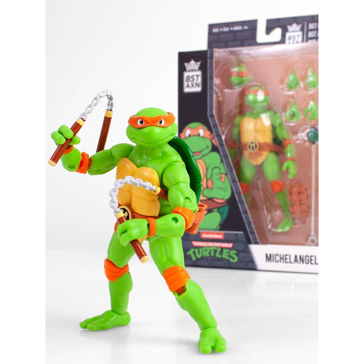 Фигурка BST AXN TMNT Michelangelo LS35531 13см  купить,NaN