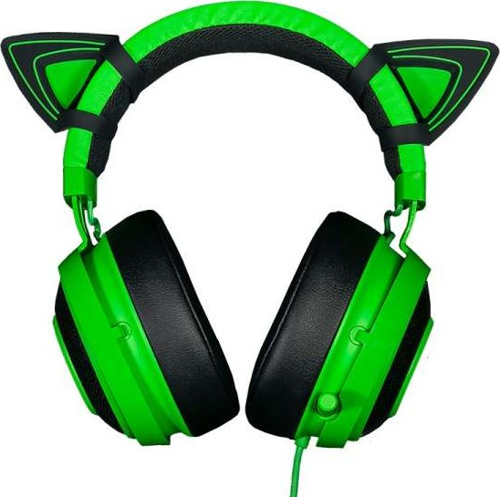 Накладные кошачьи ушки для гарнитуры Razer Kitty Ears for Kraken Green RC21-01140200-W3M1 - ForteMarket Накладные кошачьи ушки для гарнитуры Razer Kitty Ears for Kraken Green RC21-01140200-W3M1 купить,22150