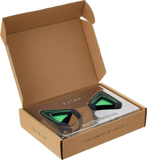 Накладные кошачьи ушки для гарнитуры Razer Kitty Ears for Kraken Green RC21-01140200-W3M1