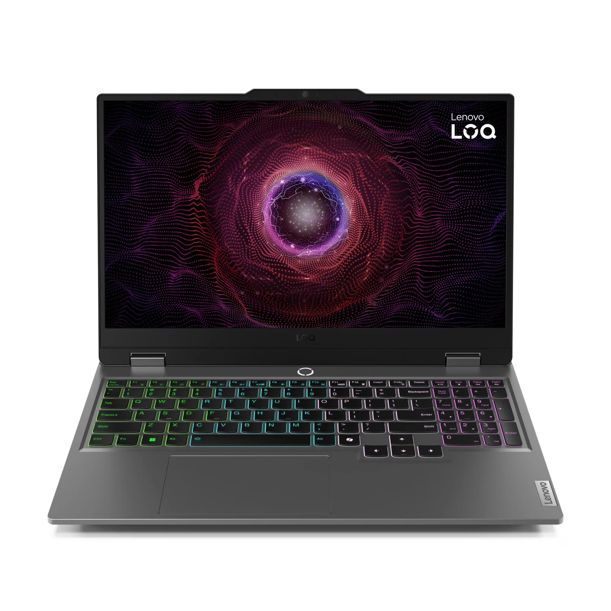 Ноутбук 15.6" lenovo loq 15ahp9 (83dx00bjrk) 7-8845hs, 16gb, ssd 1tb, nvidia geforce rtx 4060, gray, dos