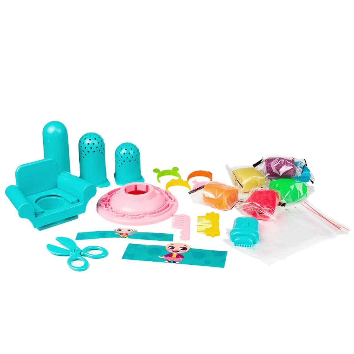 Тесто для лепки Genio kids Студия причесок TA2003  купить,0