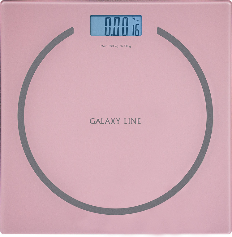 Весы напольные Galaxy Line GL 4815 розовые