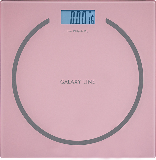 Весы напольные Galaxy Line GL 4815 розовые