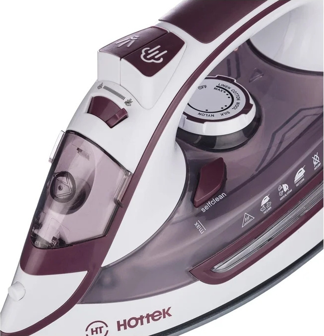 Утюг Hottek HT-955-006 фиолетовый купить,NaN