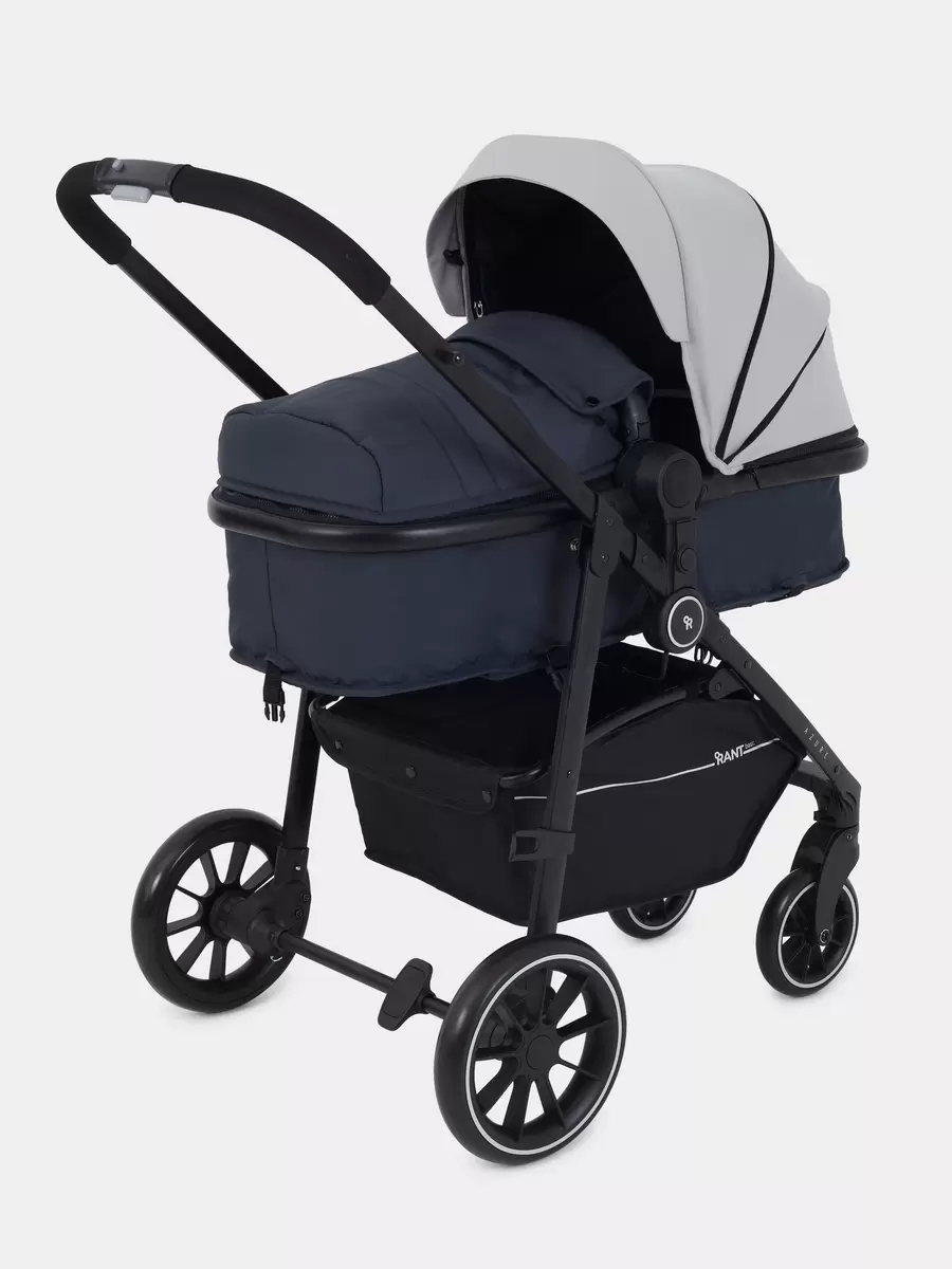 Коляска 2 в 1 Rant Basic Azure RA157 grey купить,NaN