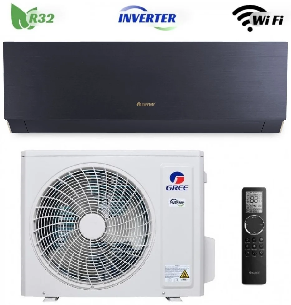 Кондиционер Gree-12 Clivia Inverter GWH12AUCXB-K6DNA1A W/O синий купить,0