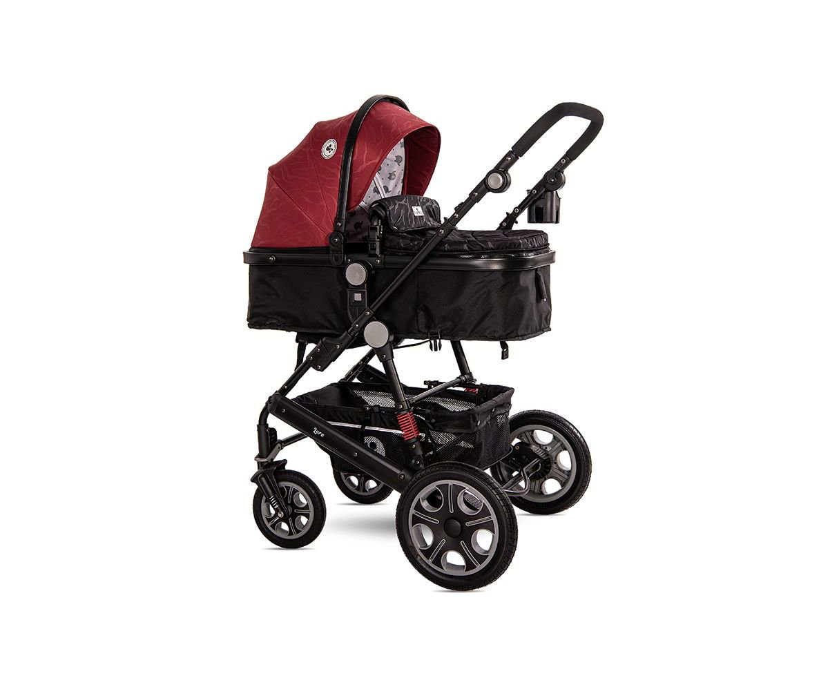 Коляска Lorelli Lora 2187 red купить,NaN