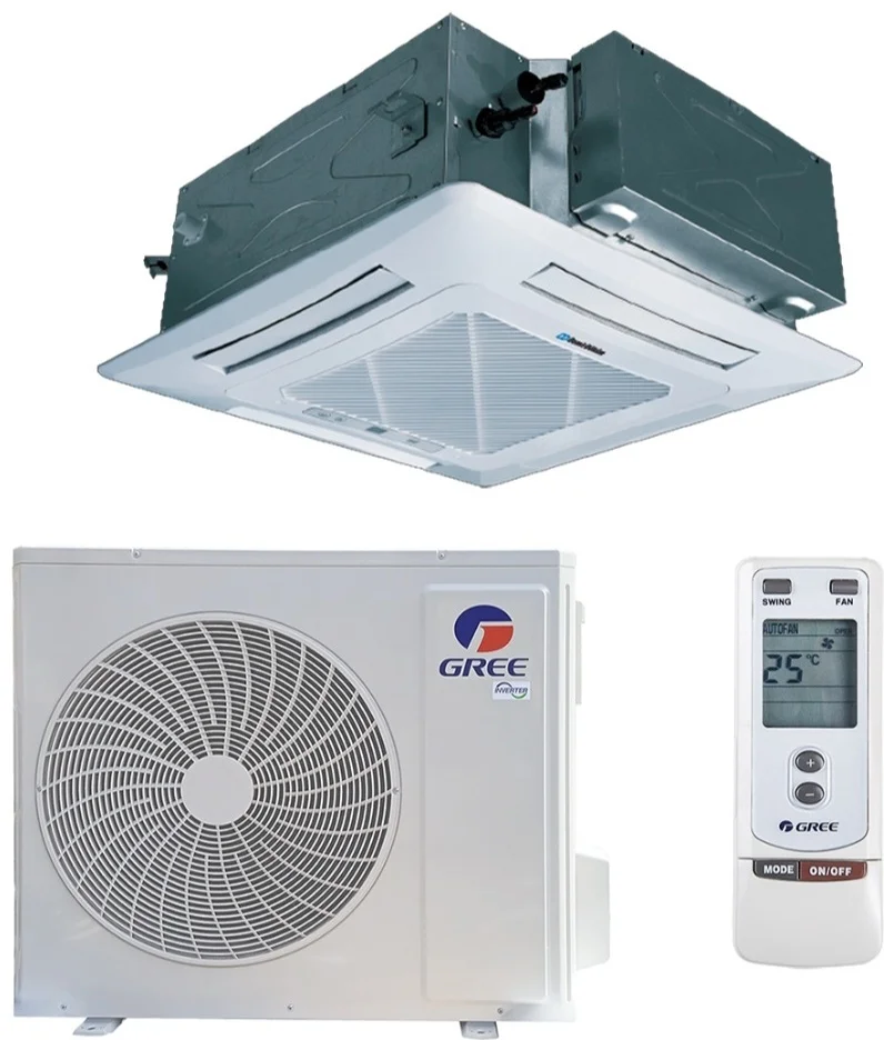 Кондиционер Gree-42 Inverter R32 GUD125T1/B-S/GUD125W1/NHB-S белый