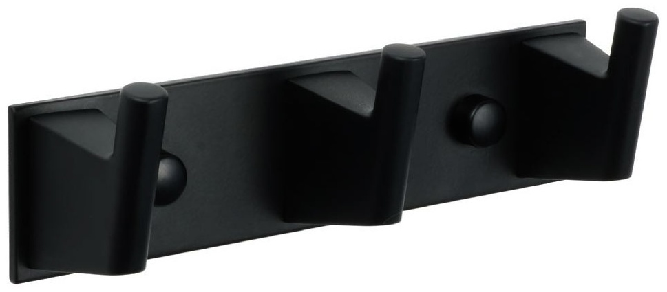 Планка 3 крючка Fixsen Trend FX-97805-3 черный