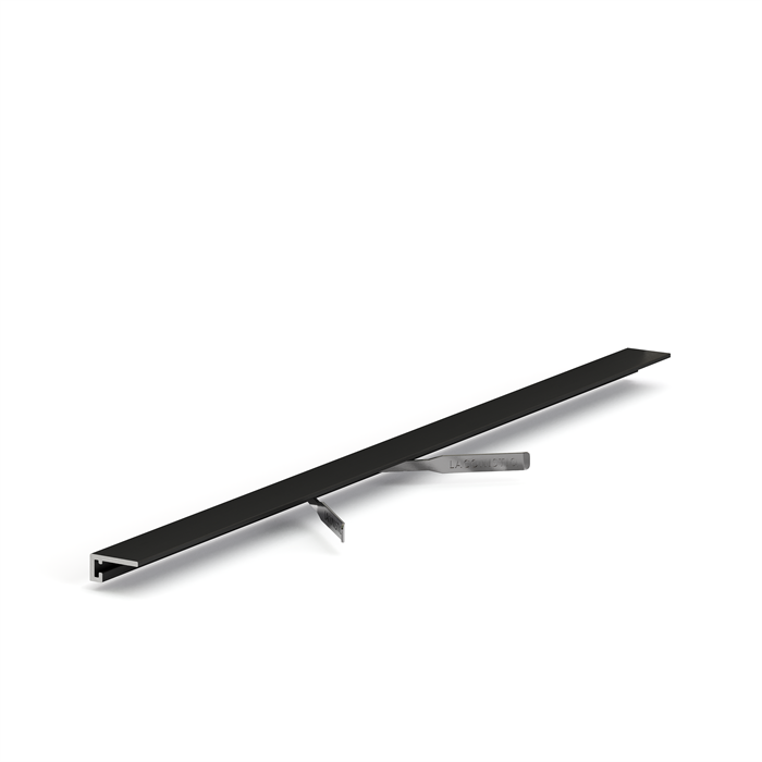 Микроплинтус Laconistiq Micro 11 mini ПМЧМу11 1.1х0.5х200см черный-муар купить,NaN