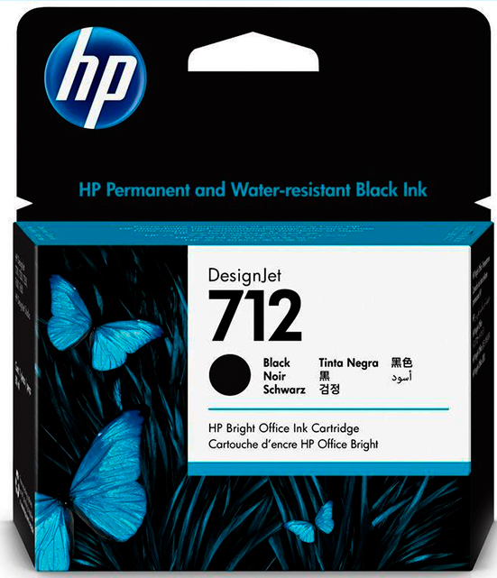Картридж HP 712 3ED71A черный