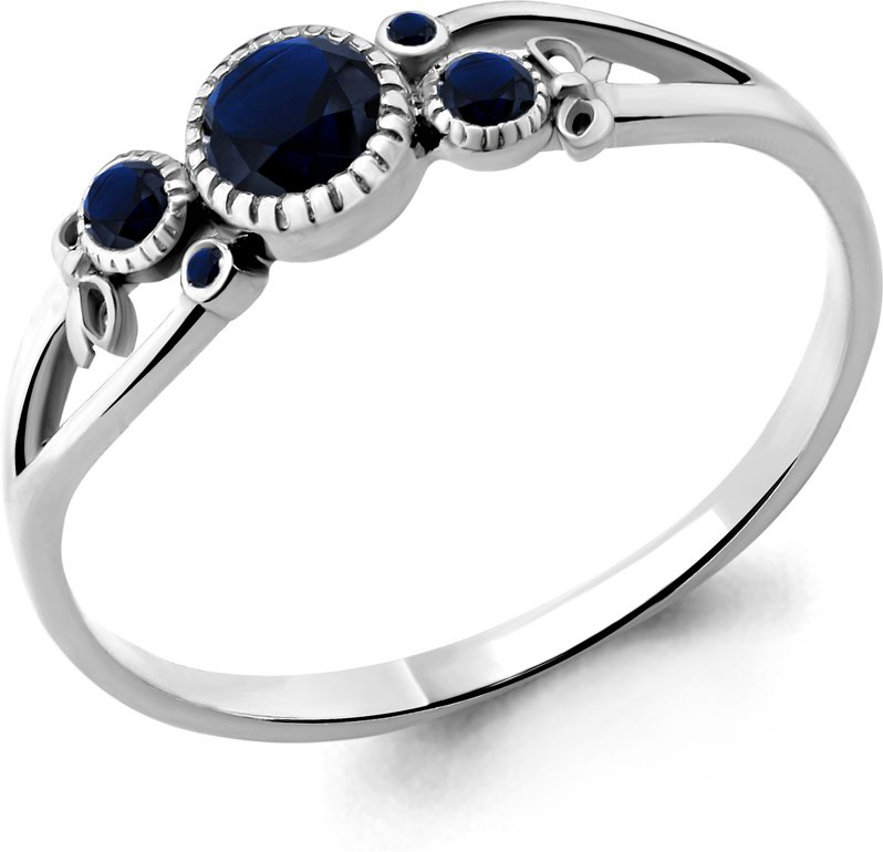 Кольцо Aquamarine 68108Б 17,5р купить,NaN