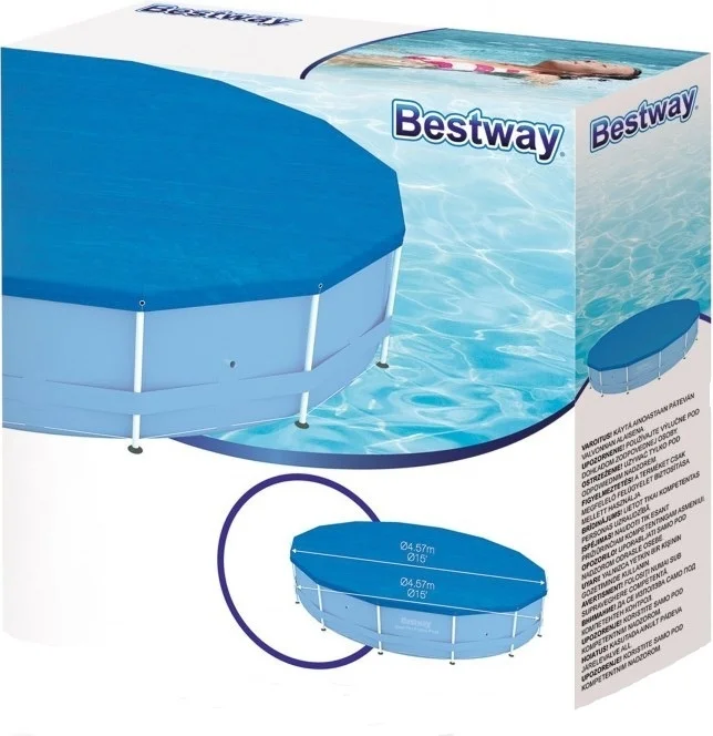 Тент для бассейна Bestway 58038 457x457 см купить,0