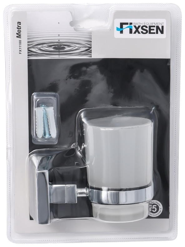 Подстаканник Fixsen Metra FX-11106 хром