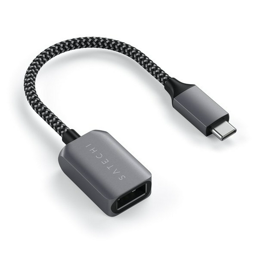 Кабель-адаптер Satechi USB-C to USB 3.0 ST-UCATCM серый
