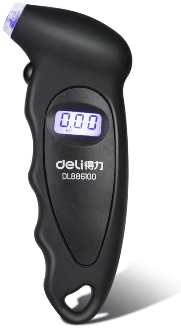Манометр DELI цифровой DL886100