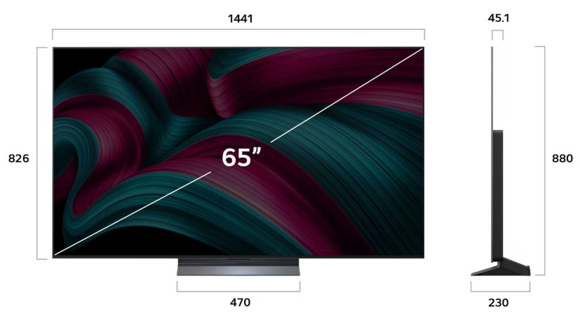 Телевизор 65" (165 см) LG OLED65C5RLA OLED UHD Black купить,NaN