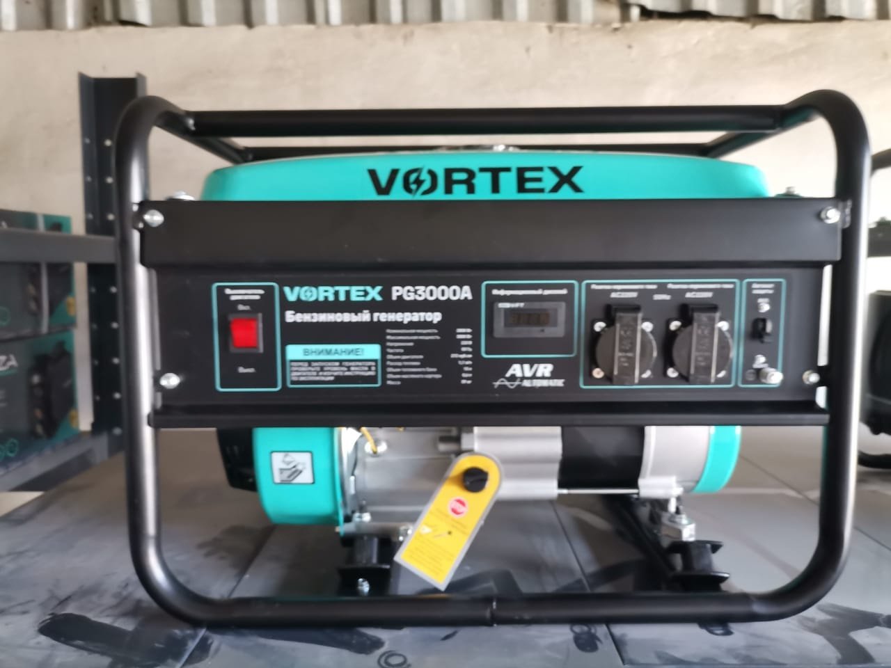Электростанция бензиновая Vortex 2 кВт 1 (220 В), PG3000A купить,NaN