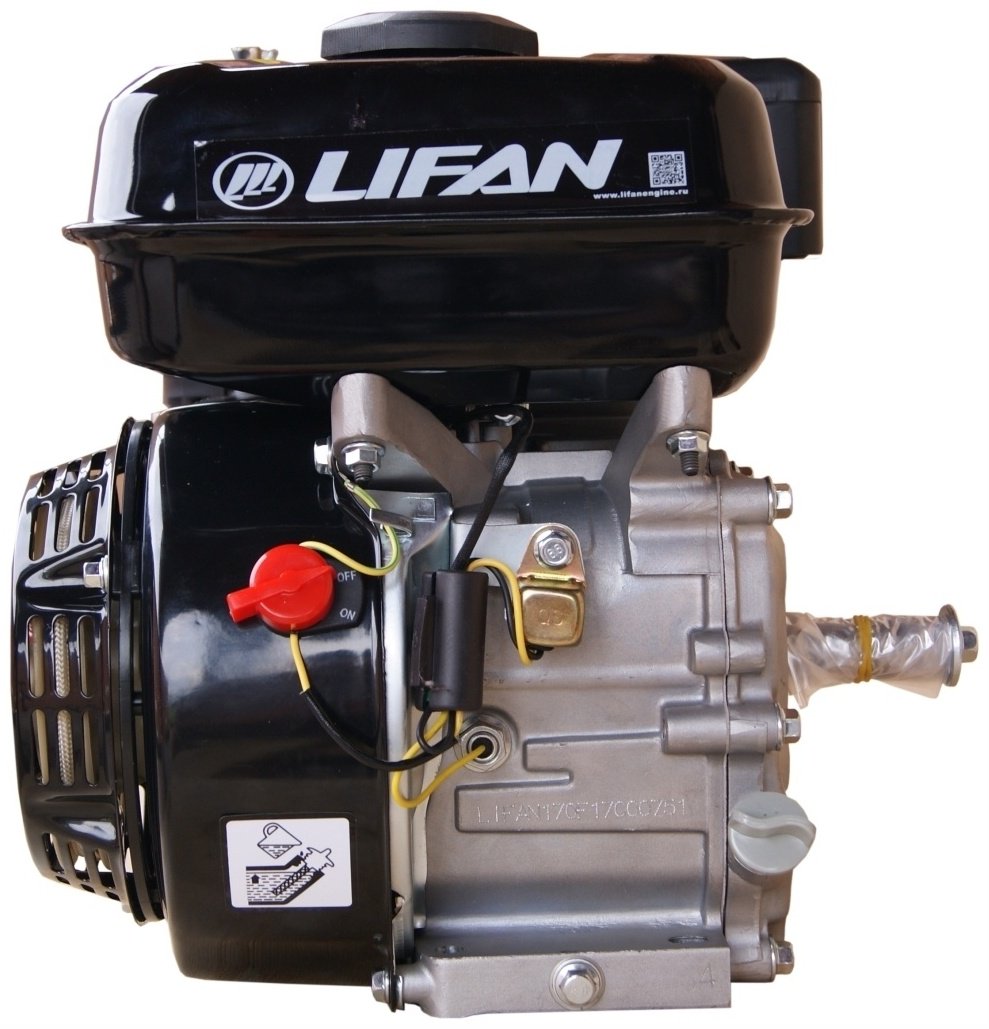 Двигатель Lifan бензиновый 170F 7 л.с. купить,NaN