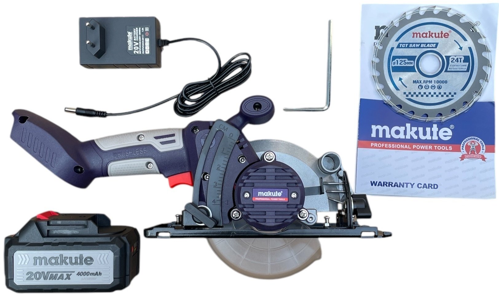 Дисковая пила Makute CCS125-BL, аккумуляторная купить,NaN