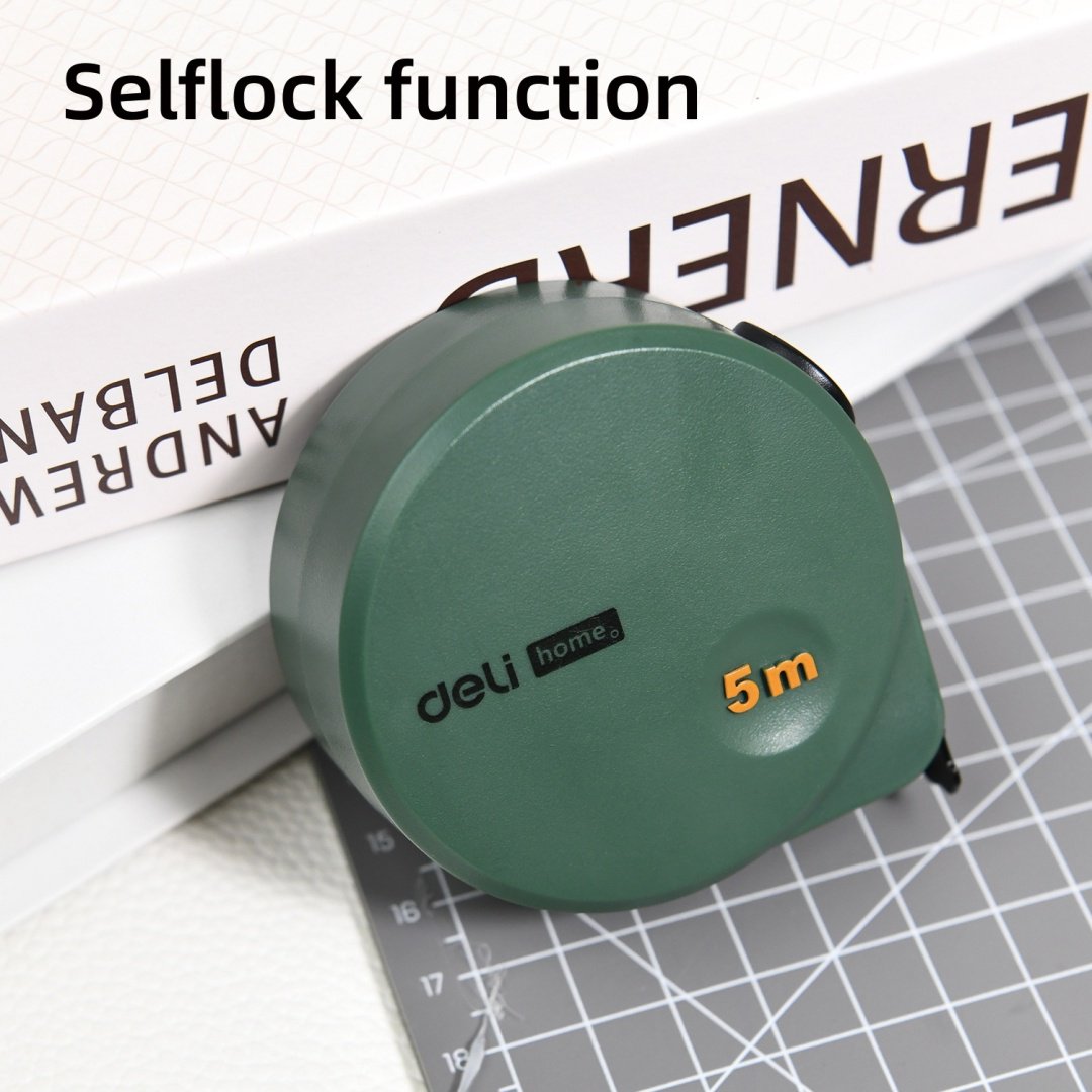 DELI рулетка бытовая, строительная HT8519L, 5 м х 19 мм