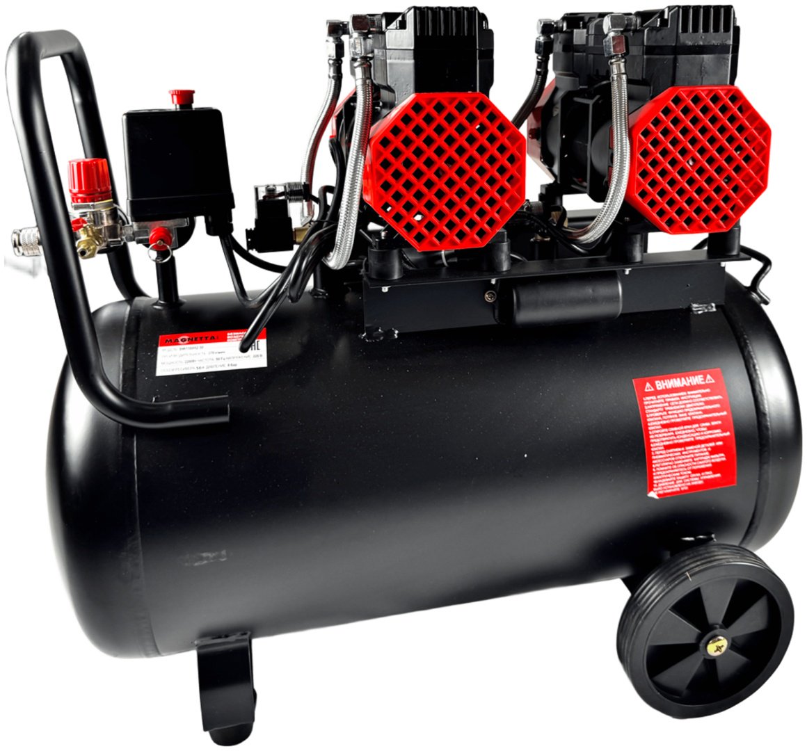 Компрессор безмасляный Magnetta BW1100H2-50, 8 бар купить,NaN
