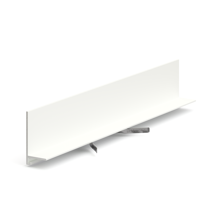 Плинтус Laconistiq Micro-L MAX ПМЛМБМ 35.6х16.2х4.9х2450мм белый-матовый купить,NaN