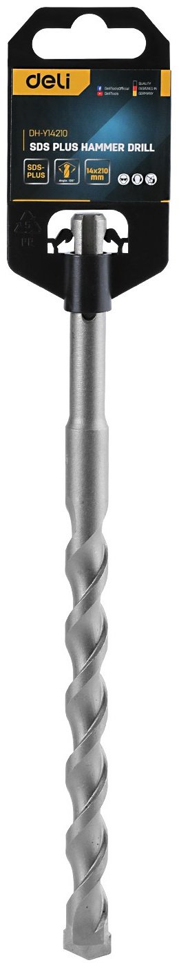 DELI бур EDH-Y14210 (SDS-plus, 14х210х260 мм) 1 шт