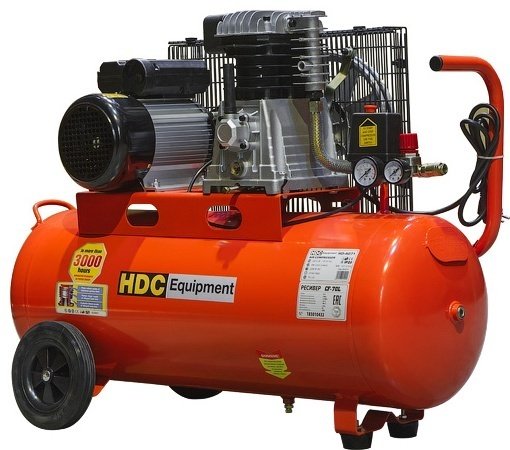 Компрессор масляный HDC HD-A071, (396 л/мин, 10 атм, ременной, масляный, ресив. 70 л, 220 В, 2.20 кВт) - ForteMarket Компрессор масляный HDC HD-A071, (396 л/мин, 10 атм, ременной, масляный, ресив. 70 л, 220 В, 2.20 кВт) купить,NaN