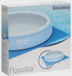  Подложка для бассейна Bestway 58002 396x396 см синяя