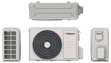 Кондиционер Hansa ACI-12W55 белый 