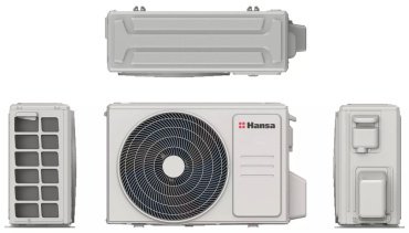 Кондиционер Hansa ACS-12W55 белый + монтажный комплект - ForteMarket Кондиционер Hansa ACS-12W55 белый + монтажный комплект купить,0