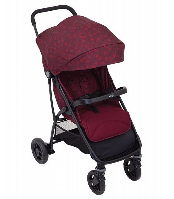 Коляска прогулочная Graco Breaze Lite Leopard Red купить,NaN