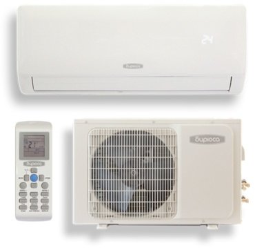 Кондиционер Бирюса B-18FPR-IK/B-18FPQ-IK + монтажный комплект белый