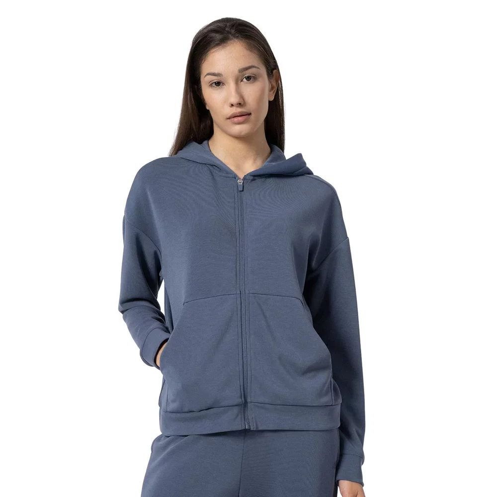 Толстовка 4F Yoga 4FSS23TSWSF213-32S синяя M купить,NaN