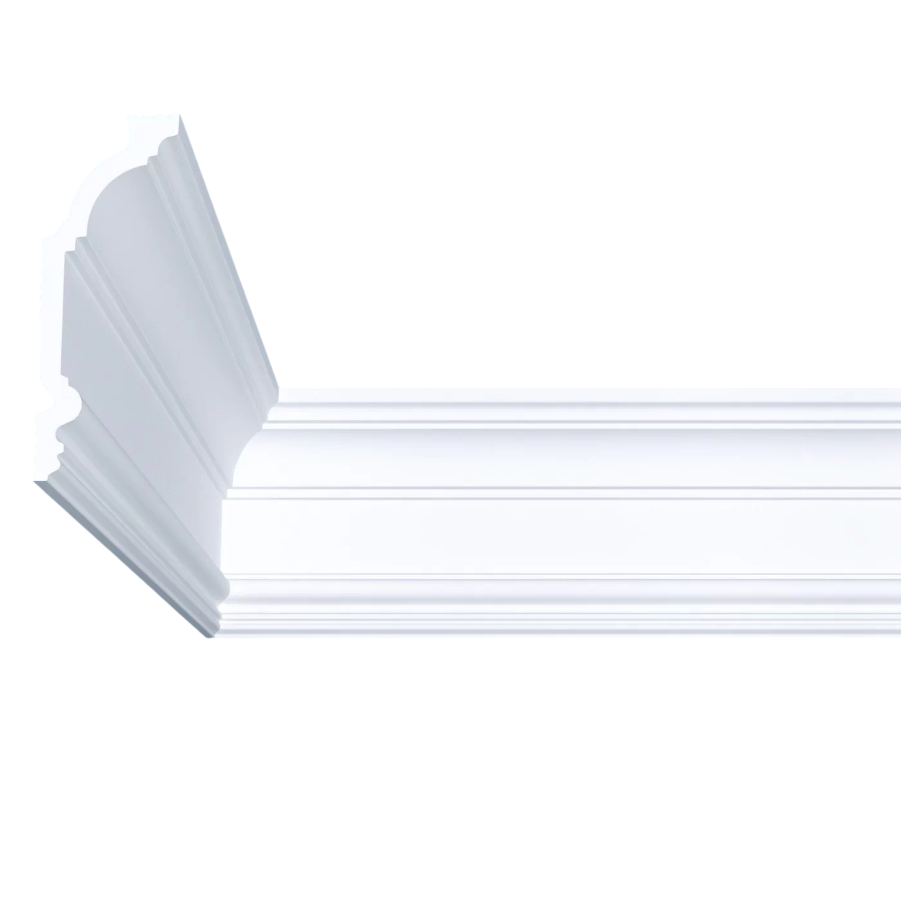 Карниз потолочный XPS К3 Bello Deco 100х40х2000мм белый  купить,NaN
