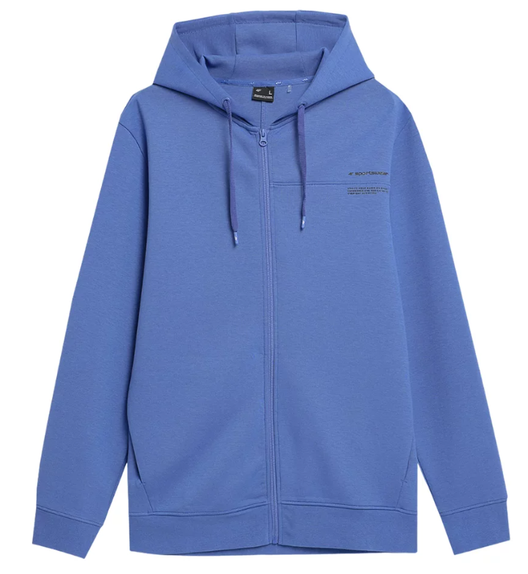 Толстовка 4F Sportstyle 4FSS23TSWSM229-33S синяя M купить,NaN