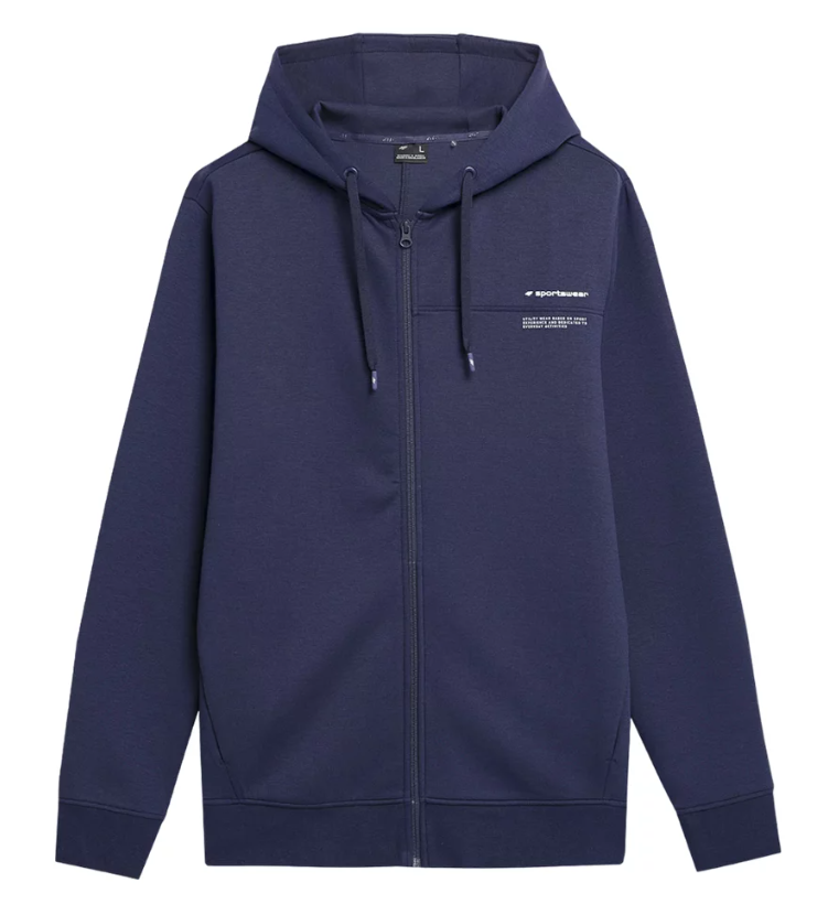 Толстовка 4F Sportstyle 4FSS23TSWSM229-31S синяя S купить,NaN