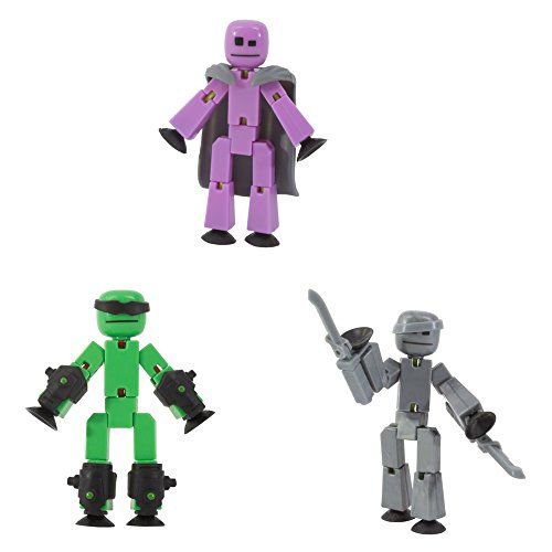 Фигурки Zing Stikbot Off the Grid Raptus 3шт TST614R купить,NaN