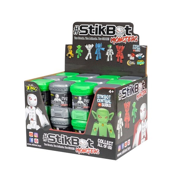 Фигурка Zing Stikbot Монстр в капсуле EB005 купить,NaN