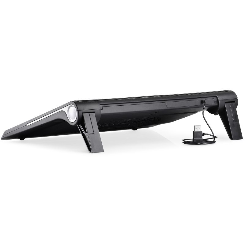 Подставка для ноутбука Deepcool N180 FS 17" черная