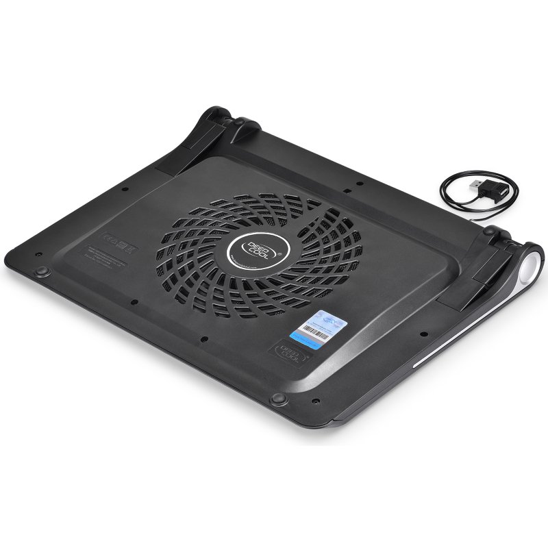 Подставка для ноутбука Deepcool N180 FS 17" черная