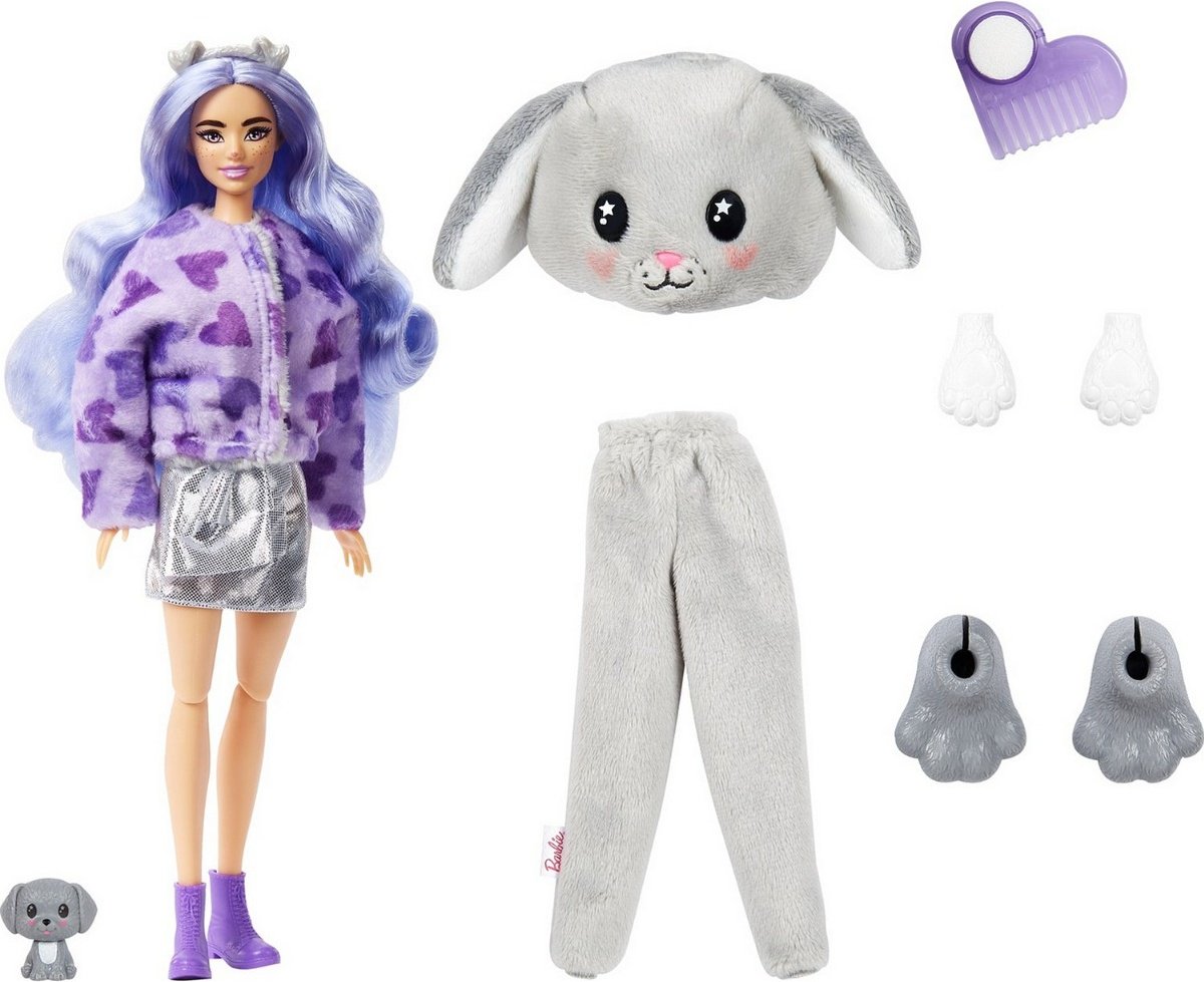 Кукла Barbie Cutie Reveal Щенок HHG210 30см купить,NaN