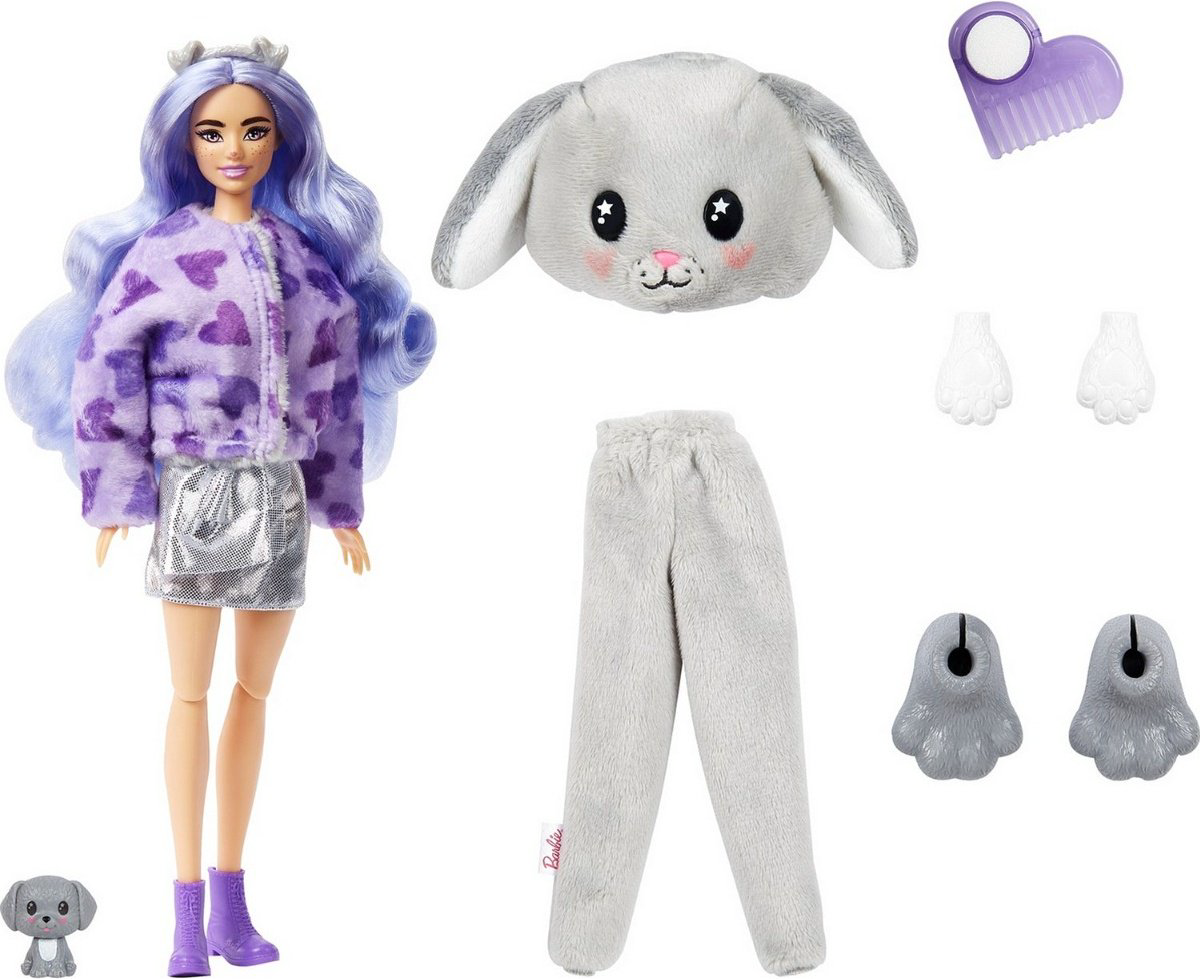 Кукла Barbie Cutie Reveal Щенок HHG210 30см купить,NaN