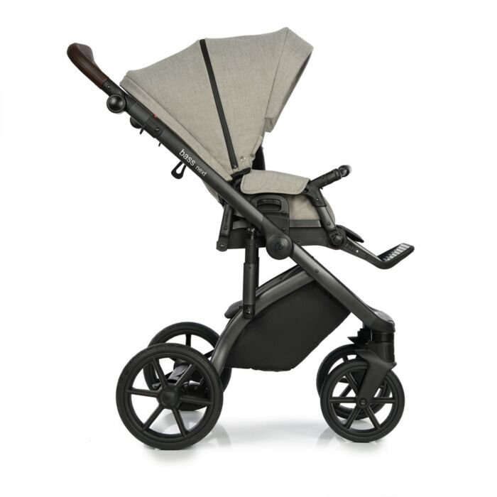 Коляска 2 в 1 Roan Bass Next Truffle/Black/руч.Тем.коричневый купить,NaN