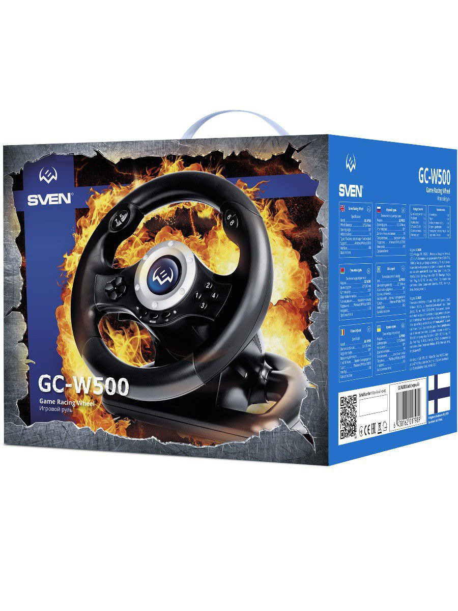 Руль Sven GC-W500 черный купить,NaN