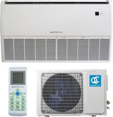 Кондиционер QUATTROCLIMA QV-I48FG1 напольно-потолочный белый