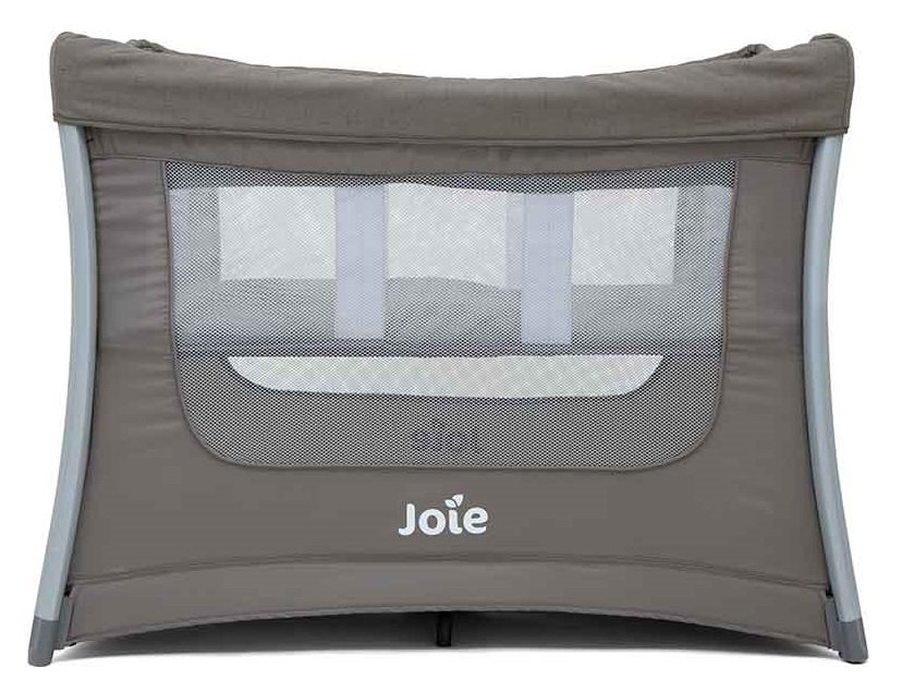 Манеж Joie Illusion Nickel коричневый купить,NaN