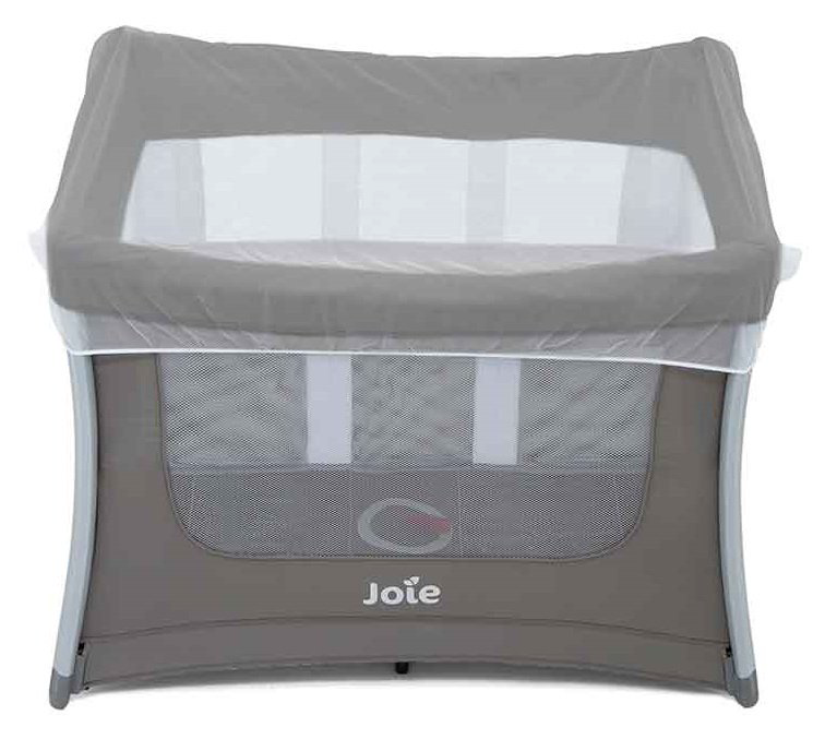 Манеж Joie Illusion Nickel коричневый купить,NaN